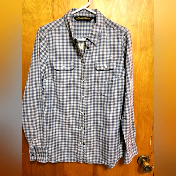 Harley Davidson button down - Picture 1 of 3